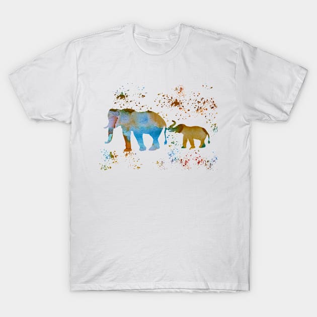 Elephants T-Shirt by BittenByErmines